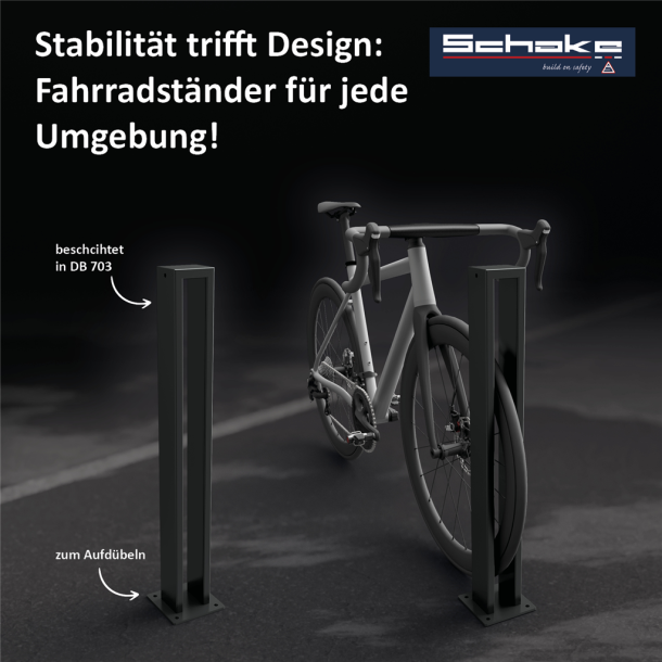 Bicycle stand | hot-dip galvanized